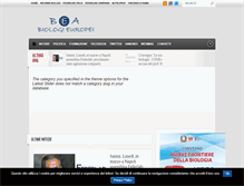 Tablet Screenshot of biologieuropei.it